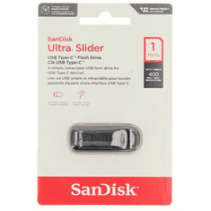 SanDisk Ultra Slider USB Type-C Flash Drive USB 3.2 Gen 1 1TB, zasunovací konektor