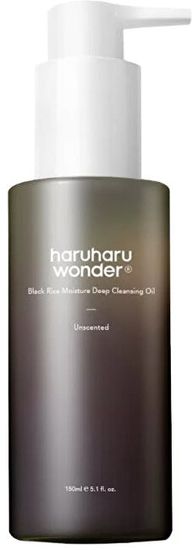 haruharu wonder Hydratační a jemně čisticí olej Black Rice Moisture Deep (Cleansing Oil Vegan) 150 ml