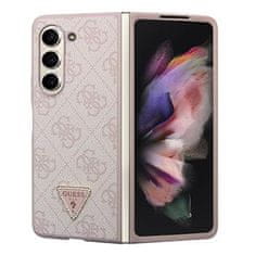 Guess hard silikonový kryt Samsung Galaxy Z Fold 5 Pink 4G Triangle