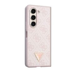 Guess hard silikonový kryt Samsung Galaxy Z Fold 5 Pink 4G Triangle