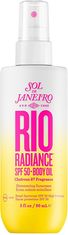 Ochranný třpytivý olej na tělo SPF 50 Rio Radiance (Body Oil) 90 ml