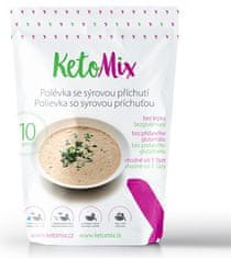 KetoMix Proteinová polévka 300 g (10 porcí) - se sýrovou příchutí