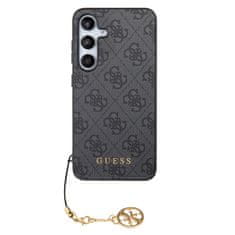 Guess  4G Charms Zadní Kryt pro Samsung Galaxy S24 Grey