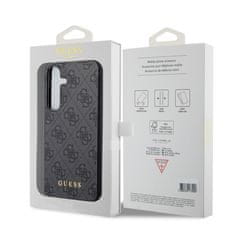 Guess  4G Charms Zadní Kryt pro Samsung Galaxy S24 Grey