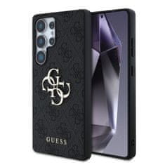 Guess Zadní kryt PU 4G Metal Logo pro Samsung Galaxy S25 Ultra Grey