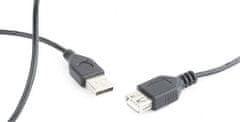 HADEX Kabel USB-A male / USB-A female 2.0, délka 0,7m