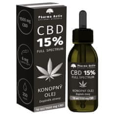 Konopný olej CBD 15% 1500 mg 10 ml