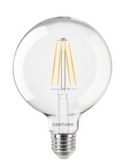 Century CENTURY LED FILAMENT GLOBE 95mm ČIRÁ 8W E27 2700K 1055Lm 360d 95x140mm IP20 CEN ING95-082727