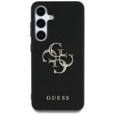 Guess Originální zadní kryt Grained Big 4G Logo Small Classic Logo do Samsung Galaxy S25 black