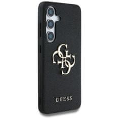 Guess Originální zadní kryt Grained Big 4G Logo Small Classic Logo do Samsung Galaxy S25 black