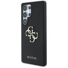 Guess Originální zadní kryt Grained Big 4G Logo Small Classic Logo do Samsung Galaxy S25 Ultra black