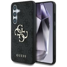 Guess Originální zadní kryt Big 4G Classic Logo pro Samsung Galaxy S25 black