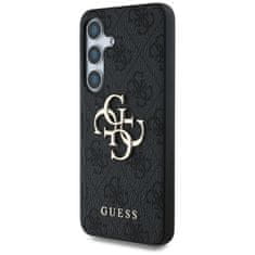 Guess Originální zadní kryt Big 4G Classic Logo pro Samsung Galaxy S25 black