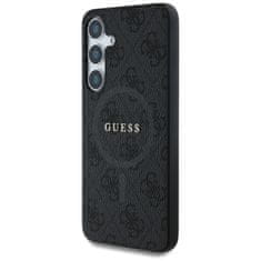 Guess Originální zadní kryt 4G Colored Ring Classic Logo Magsafe pro Samsung Galaxy S25 black