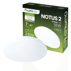 LUMILED LED stropní plafon 18W NOTUS 2 Round IP44 33 cm LUMILED