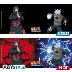 AbyStyle XL Hrnek teplem se měnící Naruto Shippuden Kakashi / Itachi - 460 ml