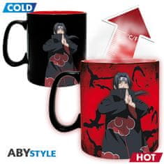 AbyStyle XL Hrnek teplem se měnící Naruto Shippuden Kakashi / Itachi - 460 ml