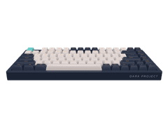 Dark Project Dark Project KD83A Ivory / Navy Blue RGB podsvícení, herní mechanická klávesnice ANSI ENG