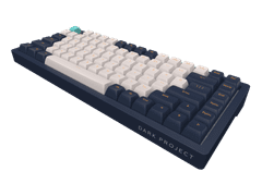 Dark Project Dark Project KD83A Ivory / Navy Blue RGB podsvícení, herní mechanická klávesnice ANSI ENG