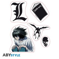 AbyStyle DEATH NOTE - Stickers - 16x11cm / 2 sheets - "Death Note Icons"