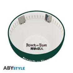 AbyStyle ATTACK ON TITAN - Bowl - 600 ml - "Emblems S3"