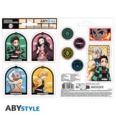 AbyStyle DEMON SLAYER - Stickers -16x11cm/2 sheets - Entertainment district