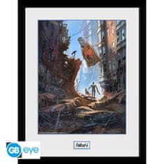 GB eye FALLOUT - Framed print "street scene" (30x40)