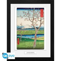 GB eye HIROSHIGE - Framed print "The Outskirts of Koshigay" (30x40)