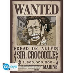 GB eye ONE PIECE - Poster Chibi 52x38 - Wanted Crocodile Wano