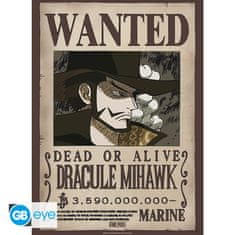 GB eye ONE PIECE - Poster Chibi 52x38 - Wanted Mihawk Wano