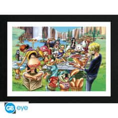 GB eye ONE PIECE - Framed print "Hot-Dog Party" (30x40)