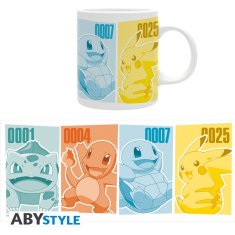 AbyStyle POKEMON - Mug - 320 ml - Pikachu & Kanto Starters