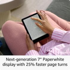 Amazon Amazon Kindle Paperwhite SE 7" 32 GB, podsvícená, voděodolná, r. 2024, bez reklamy - černá