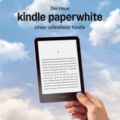 Amazon Amazon Kindle Paperwhite 7" 16 GB, podsvícená, voděodolná, r. 2024, bez reklamy, růžová