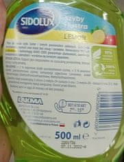 LAKMA Sidolux Lemon čistič skel a zrcadel 500 ml