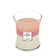 Woodwick Vonná svíčka váza Trilogy Blooming Orchard 275 g