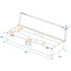 Roadinger Transportní Case pro 2x LED STP-10 ABL, světelná lišta