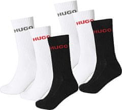 Hugo Boss 6 PACK - pánské ponožky HUGO 50510187-962 (Velikost 43-46)