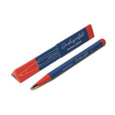 Leuchtturm1917 Drehgriffel Nr. 1 Royal Blue/Red Bauhaus Edition Ballpoint pen (Royal Blue ink)