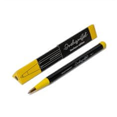 Leuchtturm1917 Drehgriffel Nr. 1 Black/Lemon Bauhaus Edition Ballpoint pen (Royal Blue ink)