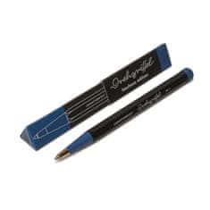 Leuchtturm1917 Drehgriffel Nr. 1 Black/Royal Blue Bauhaus Edition Ballpoint pen (Royal Blue ink)