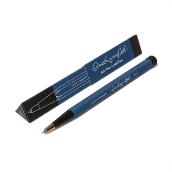 Leuchtturm1917 Drehgriffel Nr. 1 Royal Blue/Black Bauhaus Edition Ballpoint pen (Royal Blue ink)