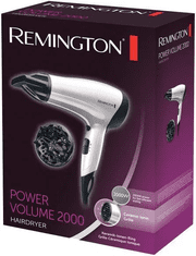 Remington Fén na vlasy D3015 Power Volume 2000, bílý