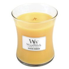 Woodwick Vonná svíčka váza Seaside Mimosa 275 g