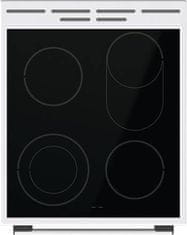 Gorenje Sklokeramický sporák GECS5C60WPA