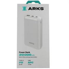 SBS Powerbanka SBS Arks - 20W-20000 mAh - Bílá KP36436