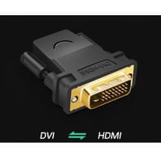 Ugreen Adaptér UGREEN DVI na HDMI - Full HD - Černá KP36397