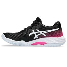 Asics Boty squashové černé 39.5 EU Netburner Ballistic Ff 3 Women's Black Hot Pink