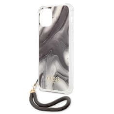 Guess GUHCP12SKSMAGR hard silikonové pouzdro iPhone 12 Mini 5.4" grey Marble Collection