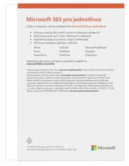 Microsoft 365 Personal P10 Mac/Win, 1rok, CZ